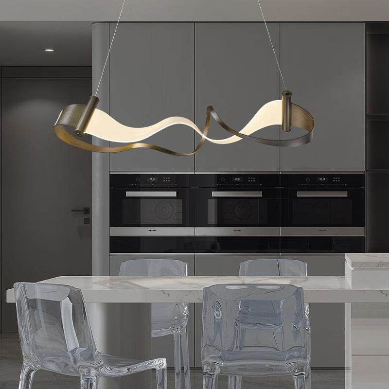 后现代极简波浪线条餐厅异形灯设计师轻奢创意客厅吧台卧室飘带灯,橡塑材料及制品,其他塑料制品,淘宝优惠券,粉丝福利购,淘宝优惠卷