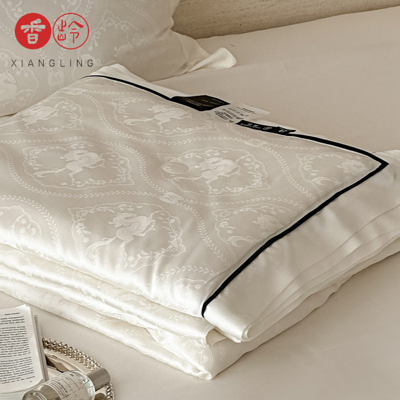 轻奢高端提花120支天丝夏凉被四件套丝滑夏季凉感冰丝薄被子夏被,鲜花速递/花卉仿真/绿植园艺,其它园艺用品,淘宝优惠券,粉丝福利购,淘宝优惠卷