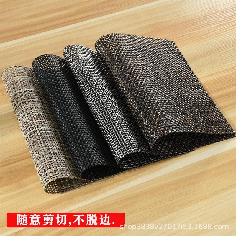 【厂家】茶盘茶席 杯垫功夫茶具配件茶叶渣垫西餐垫防汤PVC