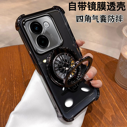 vivoY100手机壳电镀硅胶保护套