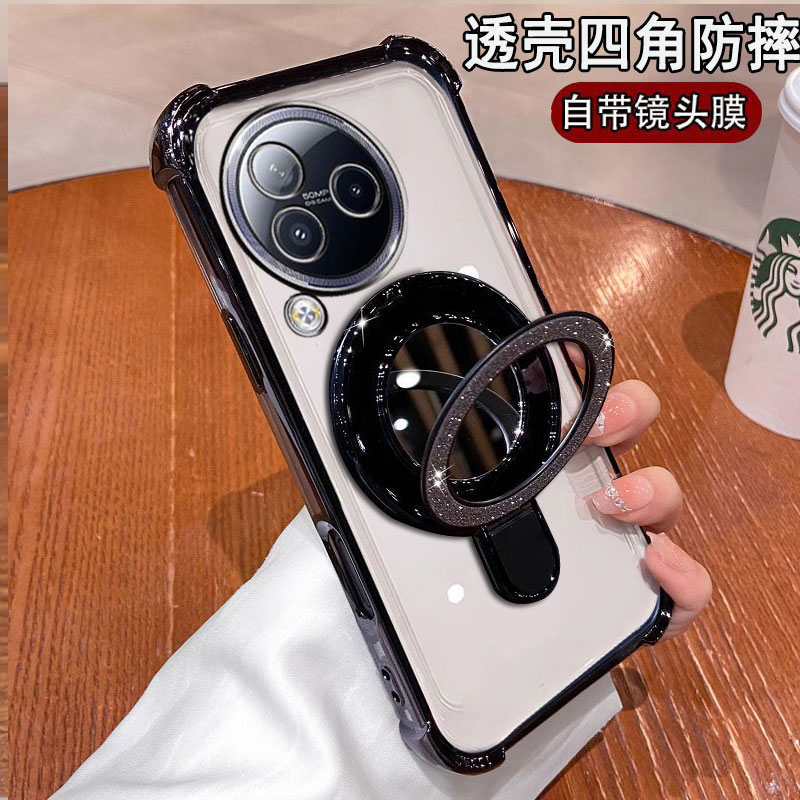 小米civi3手机壳简约透明网红薄