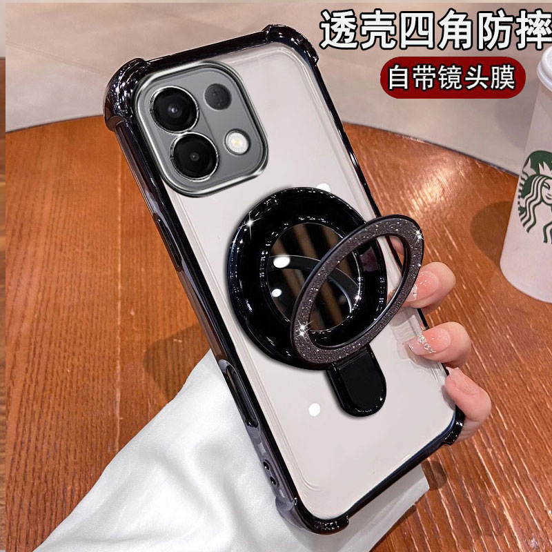 oppoK12s手机壳简约透明网红薄