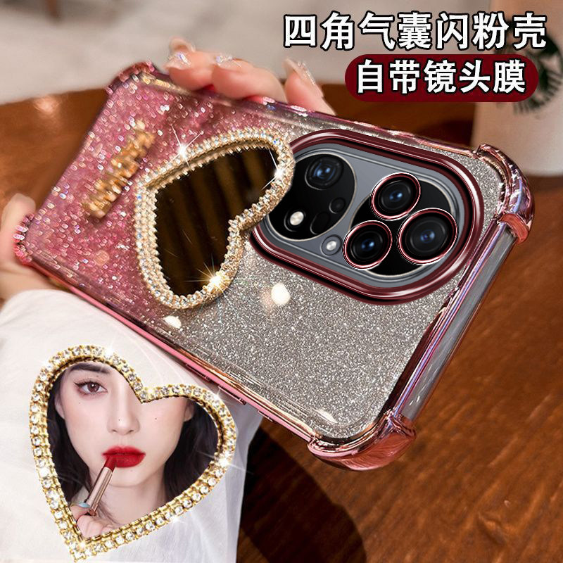 华为P50Pro手机壳防撞设计手链潮