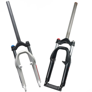 极速新款 20寸h406小轮车自行车登山车油簧油压锁死避震前叉管前避