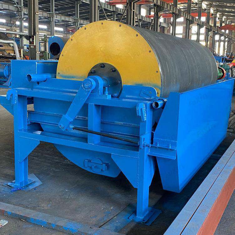 湿式永分筒磁式磁选除机CT 500*6 矿用滚筒式强磁选铁设备 湿法铁