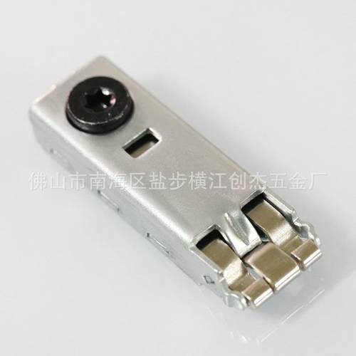 三卡锁黑头版 览铝柱材五金配展件HOU 展览展台八棱标摊卡三锁其