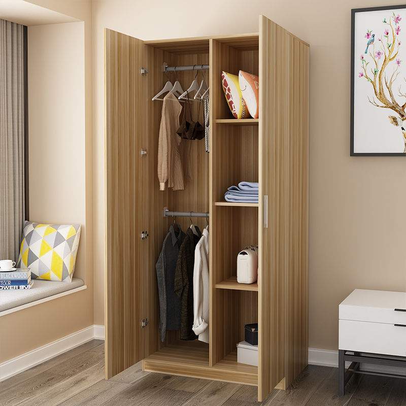 衣柜简约出租房用经济型简易衣橱小户型家用卧室收纳挂衣柜子
