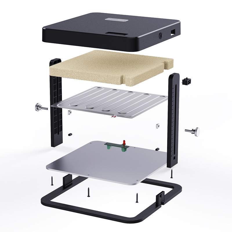 HHD吊桥育雏亭小鸡加热板高度可调育雏小鸡小鸭保温取暖器