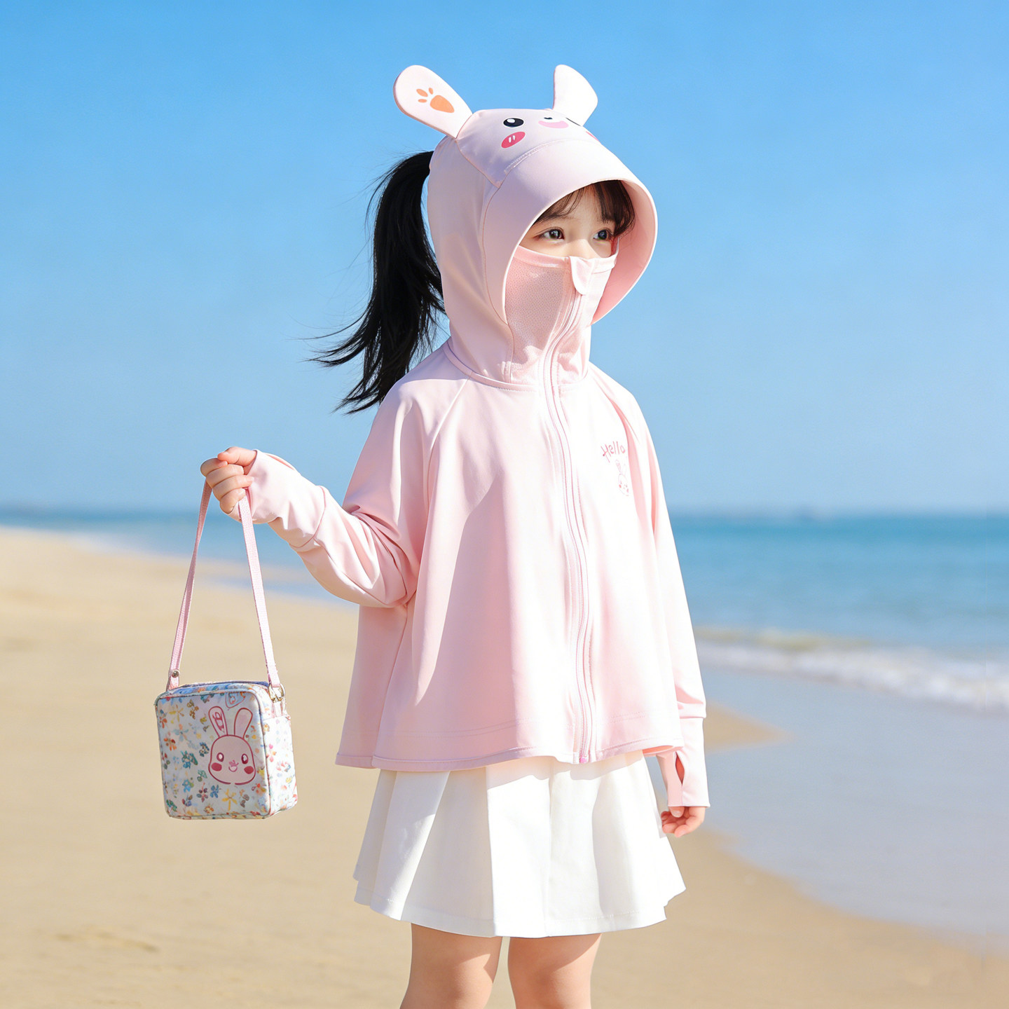 儿童卡通防晒衣防紫外线防晒服