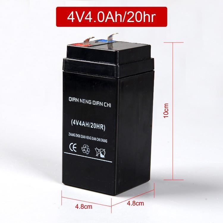 正品4v4ah台称4v电池电子秤蓄电池4V4AH电瓶6V4.5电子称电池包邮*