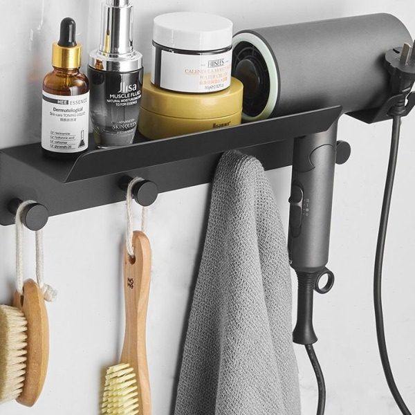 欧式吹风机架浴室置物架壁挂卫生间免打孔电吹风架家用收纳架,家庭/个人清洁工具,吹风机置物架,淘宝优惠券,粉丝福利购,淘宝优惠卷