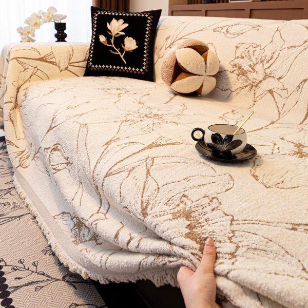 毛毛纱沙发盖布秋冬沙发垫新款沙发巾一整张全包沙发套罩沙发毯子,居家布艺,沙发套,淘宝优惠券,粉丝福利购,淘宝优惠卷