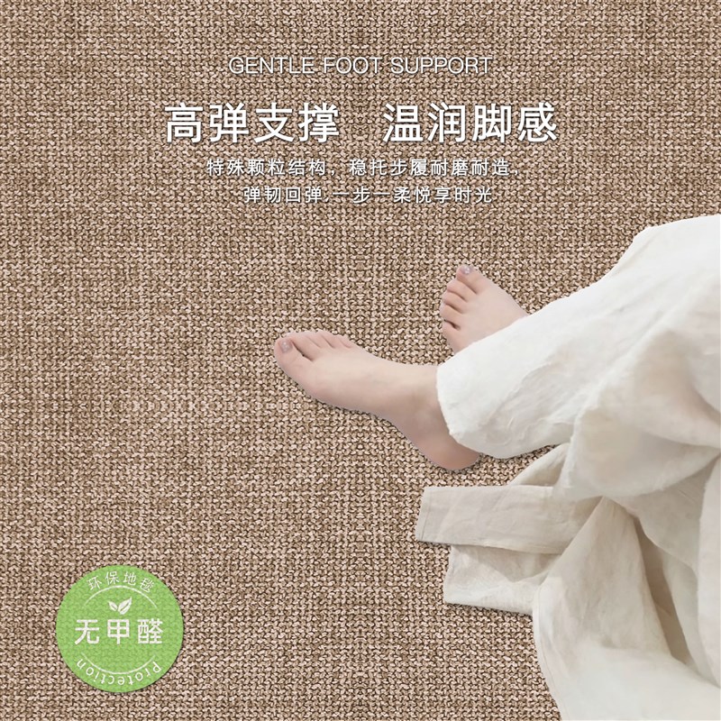 阳台地垫防水防晒免洗玄关脚垫高级感家用全铺大面积地毯耐脏垫子