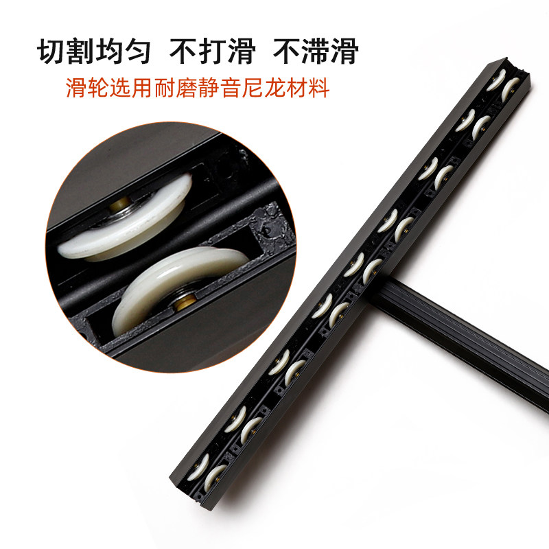 玻璃推刀玻璃刀t型高精度滚轮式拖刀厚玻璃切割刀划玻璃瓷砖刀头