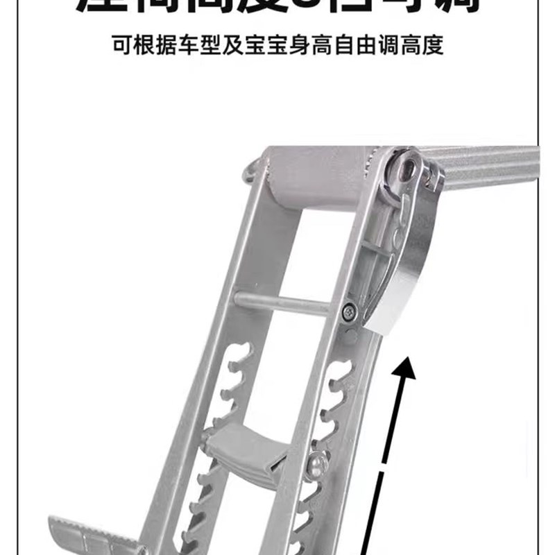 自行车儿童座椅前置单车折叠车山地车宝宝安全座椅电动车快拆座椅