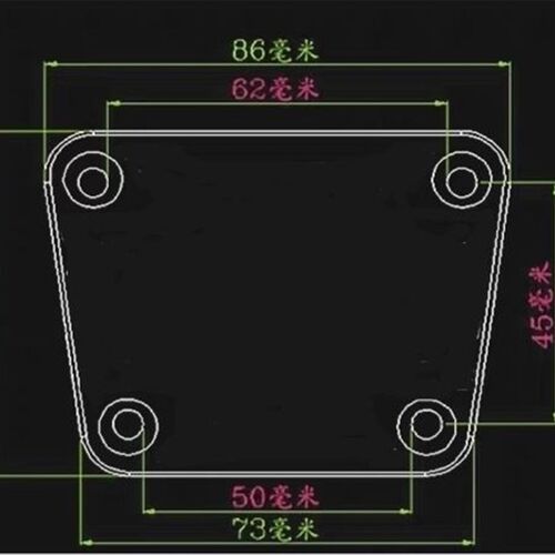 汽车脚踏板手排改装金属加大离合器煞车橡胶防滑垫增高通用型