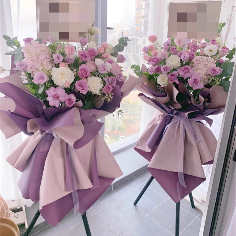 香港澳门花店开业花篮鲜花同城配送速递演唱会应援开张乔迁讲台花