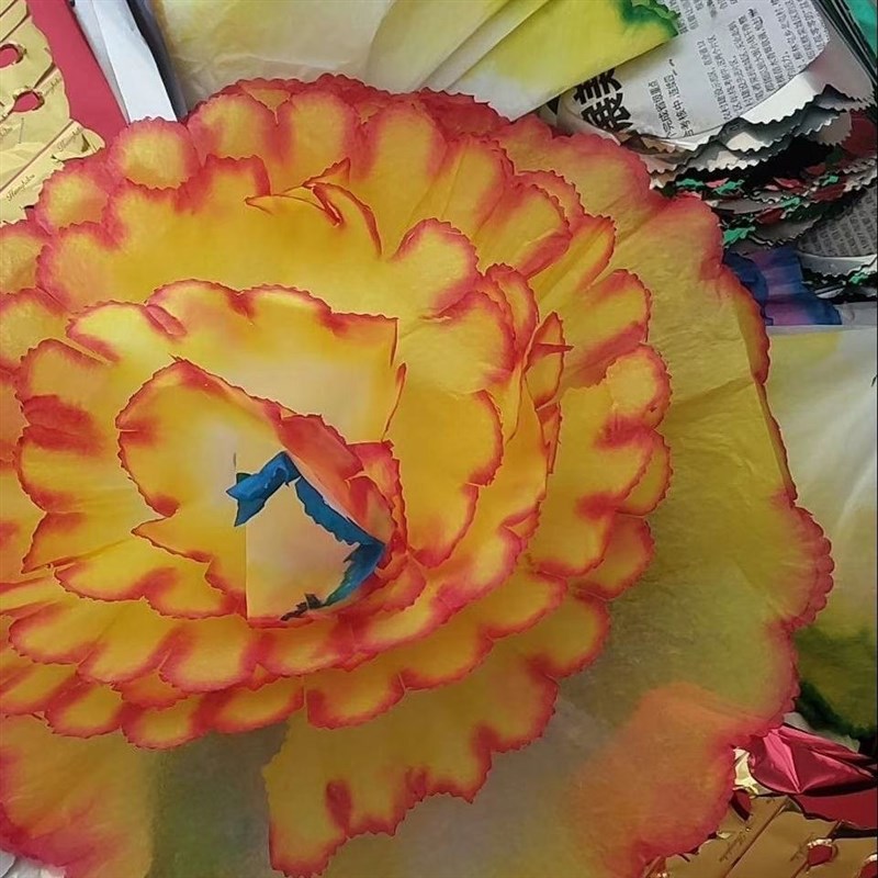 殡葬用品100枝中心花辅料随葬祭祀清明节纸扎纸活白事丧葬纸花