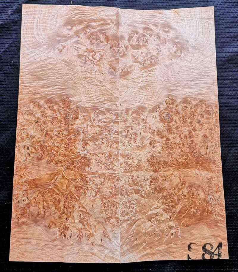 美国枫木树榴吉他贴面木皮 化妆板 木皮厚度 吉他制作材料配件