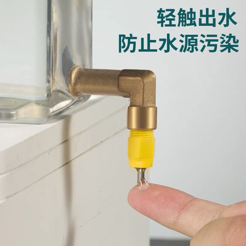鸟用饮水器喝水鹦鹉撞针水壶龙猫仓鼠兔子芦丁鸡宠物用自动喂水器