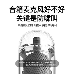 唱吧麦克风小唱K歌宝C10话筒音响一体麦克风无线蓝牙家用儿童