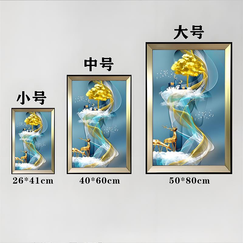 楼梯壁灯客厅新中式过道墙壁画灯玄关餐厅感应壁灯画卧室创意壁灯