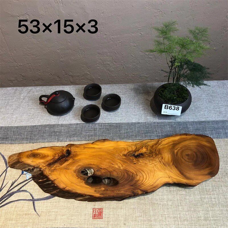 原木风随型实木干泡台根艺茶盘壶承盆景花盆底座茶手工中式摆件