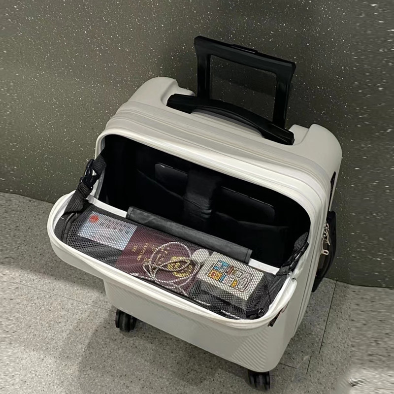 前开盖登机行李箱22充电密码箱20寸万向轮旅行箱24全自动拉杆箱26
