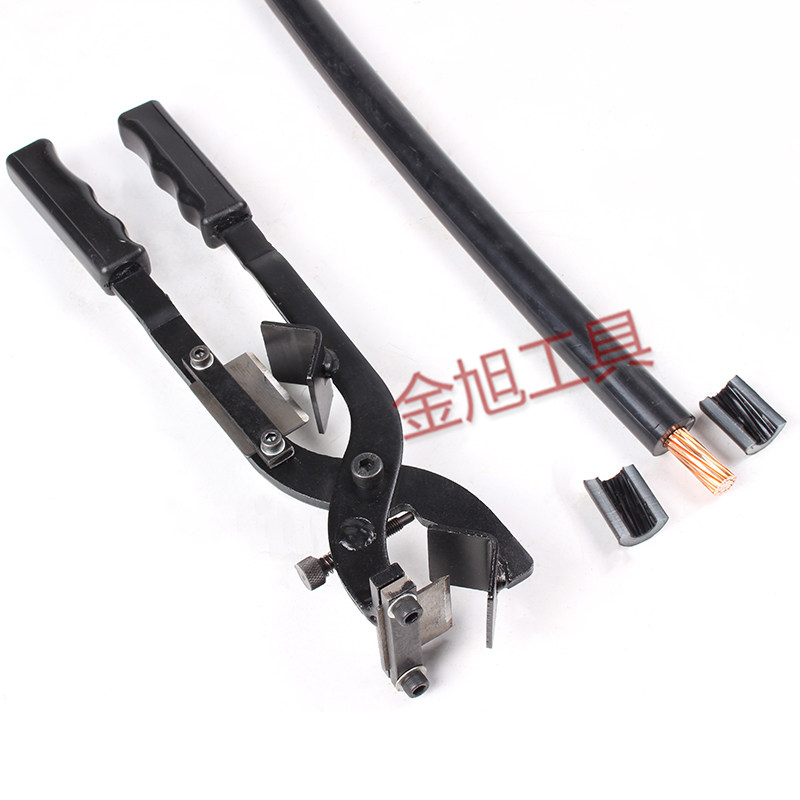 BXQ-Z-40B手动剥线钳 碳钢电线剥皮工具BX30双刀头设计