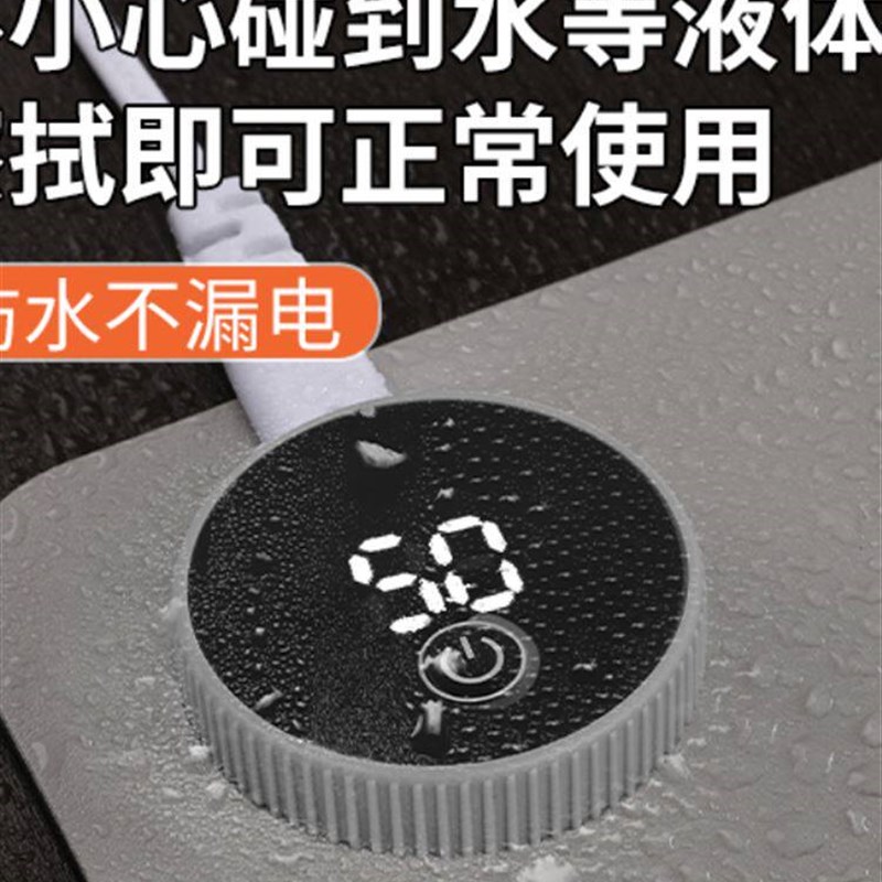100x40加热鼠标垫大号纯色学生桌面加热垫暖桌垫办公室加热保暖