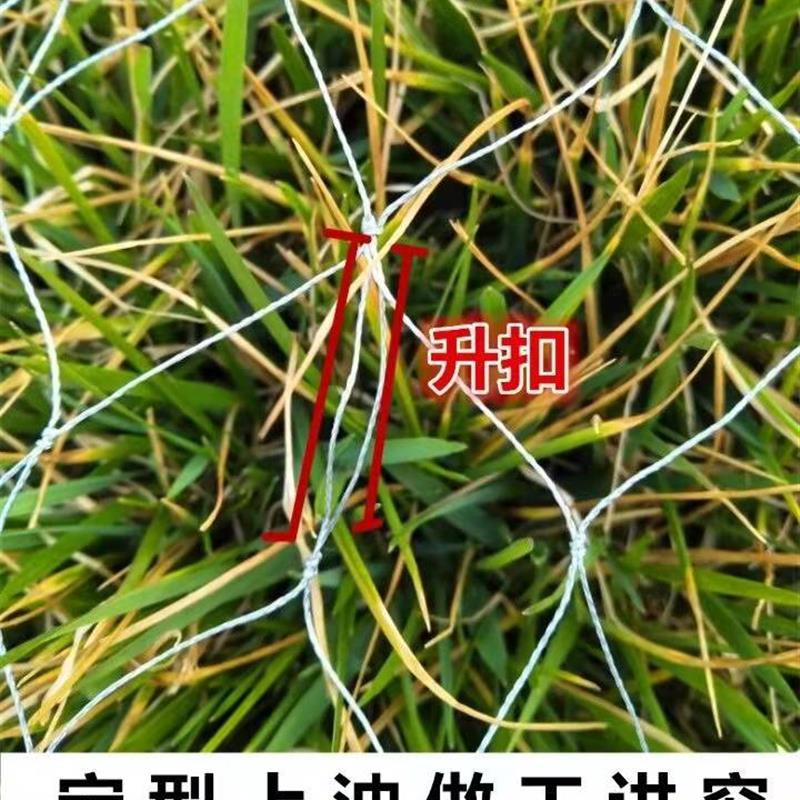 纯手工加粗大力马线撒网手抛网旋网捕鱼网抛网传统撒网渔网铅坠