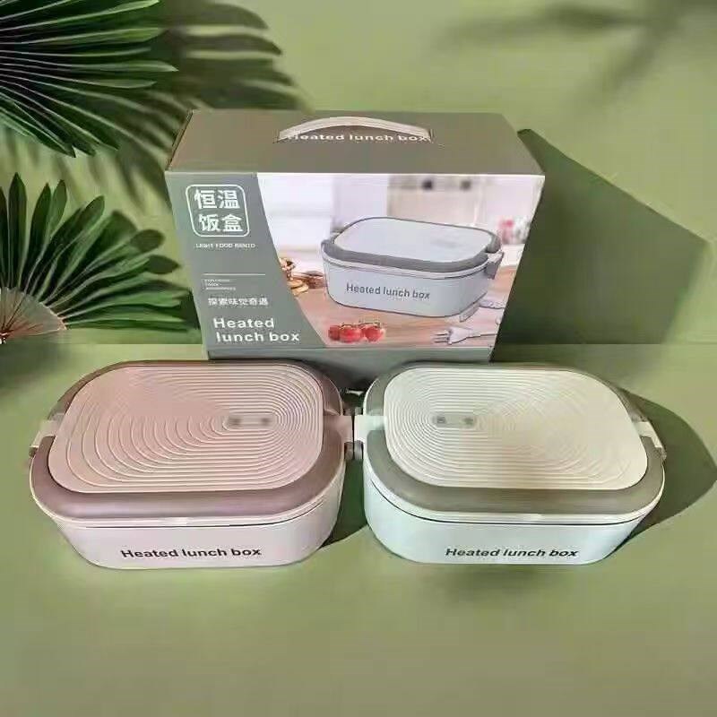 保温饭盒学生上班族插电款免注水电热饭盒恒温自加热饭盒便携式保