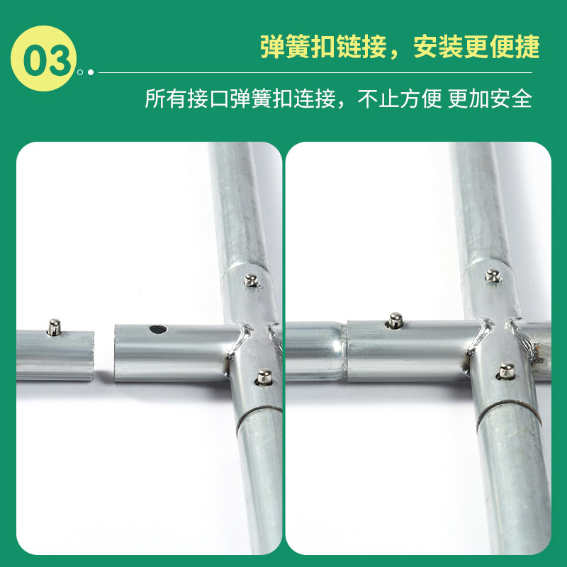 家用温室大棚钢管骨架阳台小型蔬菜多肉暖房冬季花卉种植保温花房