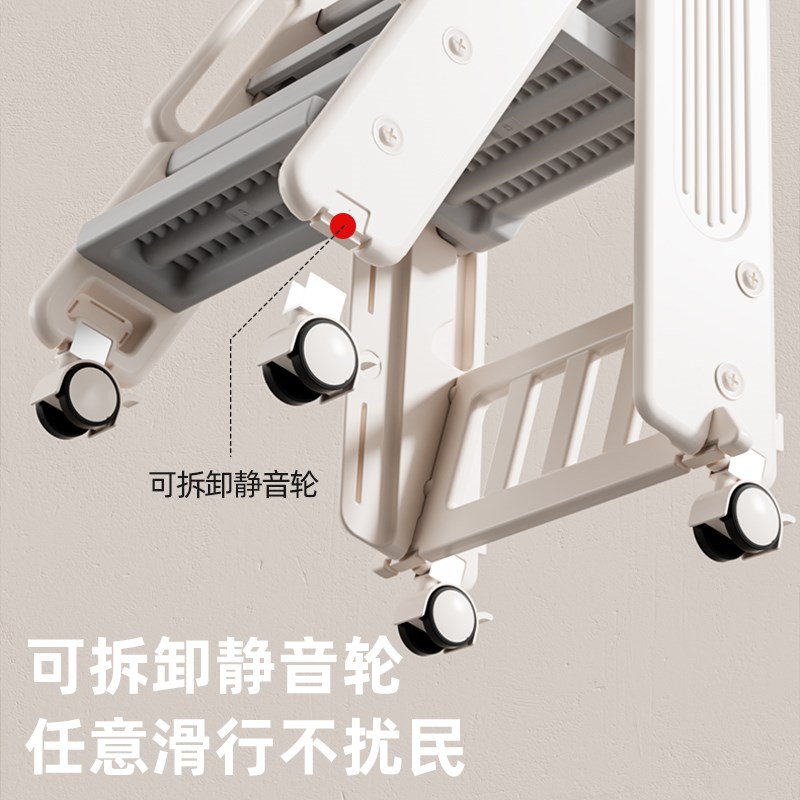 宝宝儿童餐椅可折叠成长椅家用婴儿吃饭高脚餐桌椅踩脚椅凳洗漱台