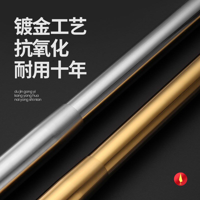 党旗国旗摆件办公室加厚可伸缩室内落地旗杆会议室背景五星红旗不