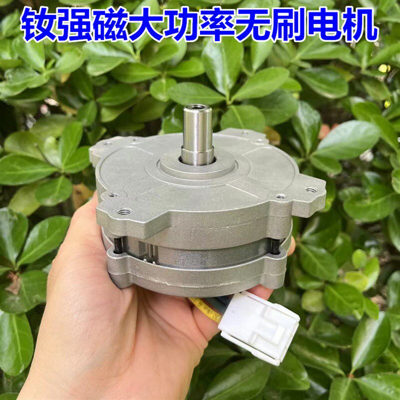 钕强磁大功率直流无刷电机 12V24V36V400W大扭矩无刷机械动力马达
