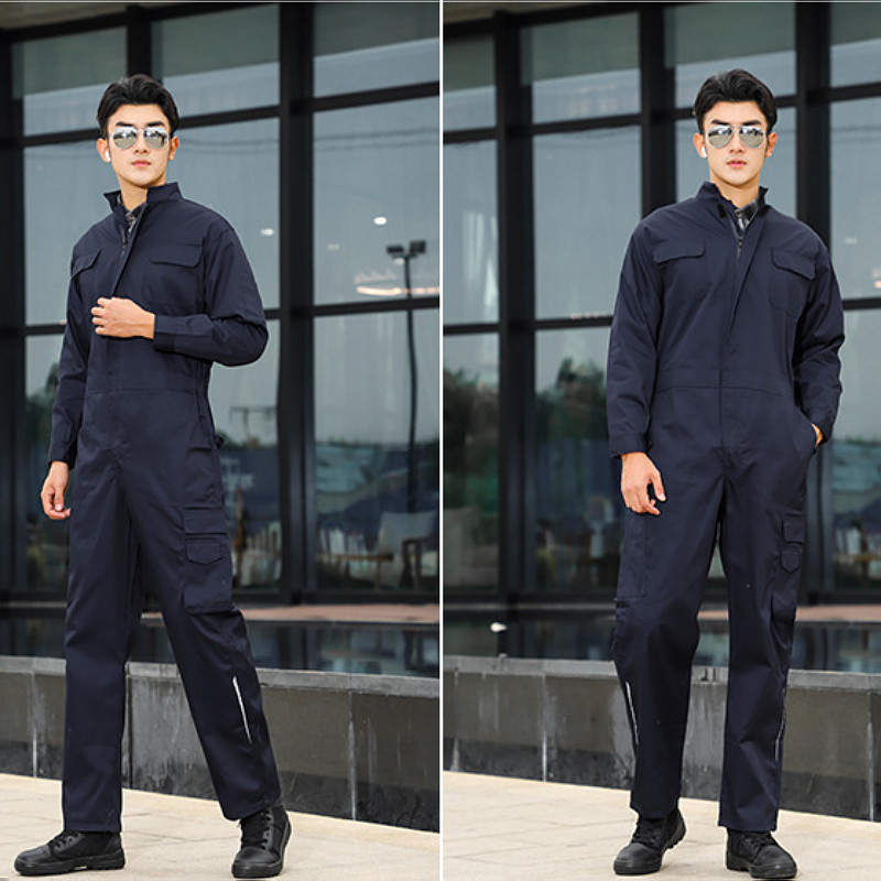 男士连身工作服风电厂耐磨防尘连身衣工装机修焊工连身裤防护衣