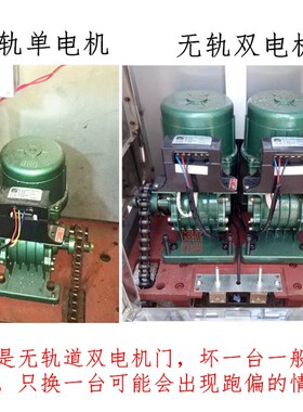 伸缩门电机全套无轨750w电动大门马达总成工厂有轨开门机JY2009b
