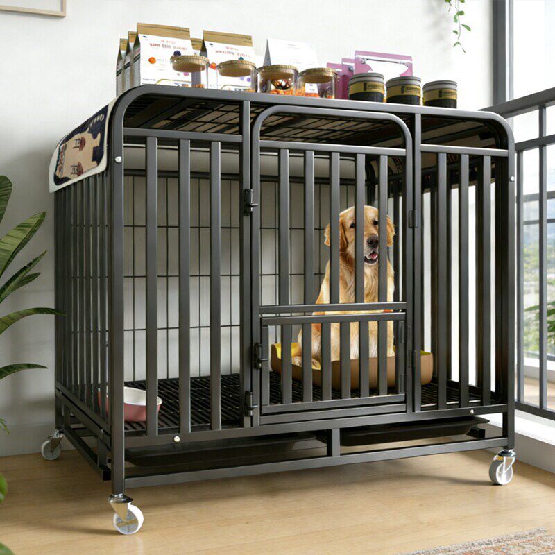狗笼子中型犬大型犬室内带厕所边牧柯基萨摩耶专用宠物小型犬狗窝