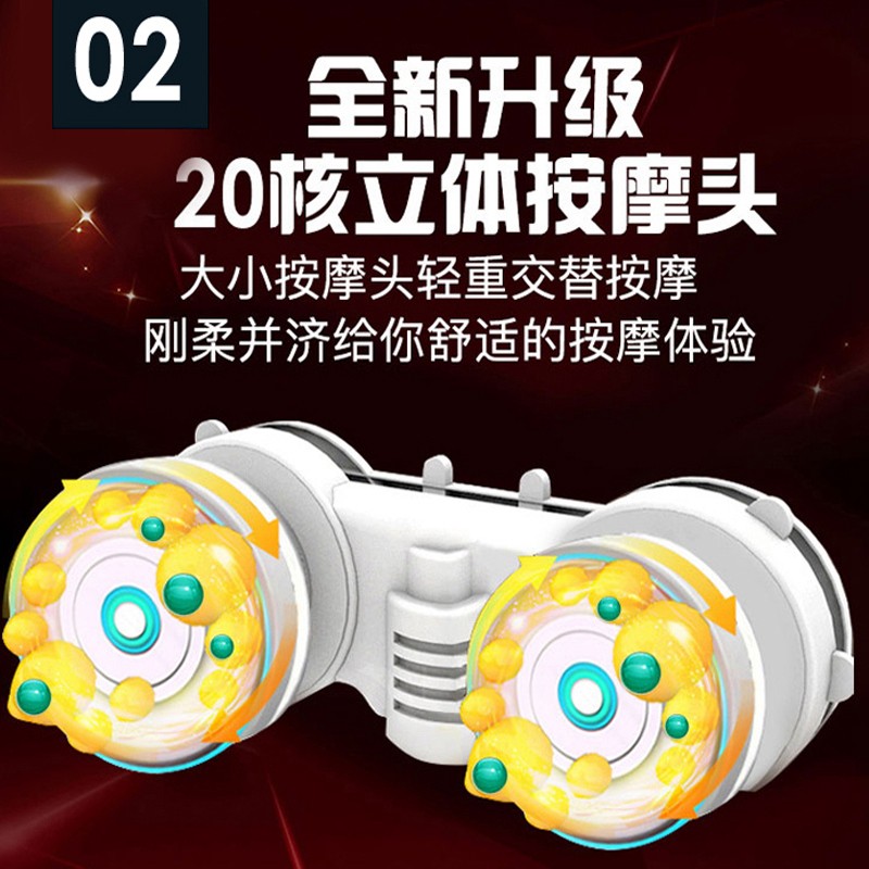 凯美帝颈椎按摩器颈部腰部多功能电动按摩枕头脖子家用颈椎按摩仪
