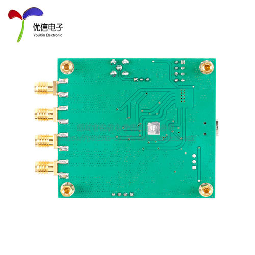 AD9959四通道DDS模块 射频信号源发生器 AT指令串口输出 扫频 AM
