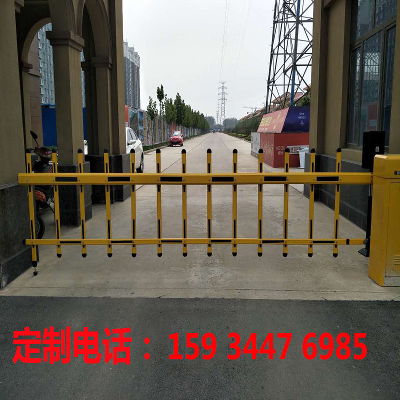 小区大门升降栏杆电子道闸门电动抬杆门遥控停车场起落杆拦车杆