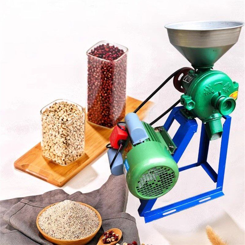 干湿2用磨粉磨浆机玉米粉碎机豆子米浆磨浆机2相电小型家用220V