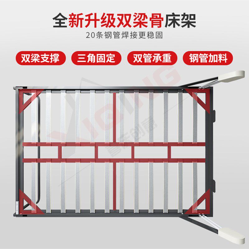 小户型壁床隐形床折叠床正翻床硬板床墨菲床壁柜床隐藏床五金配件