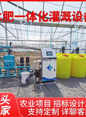 水肥一体机灌溉设备全自动智能水肥一体化承接高标准农田建设项目