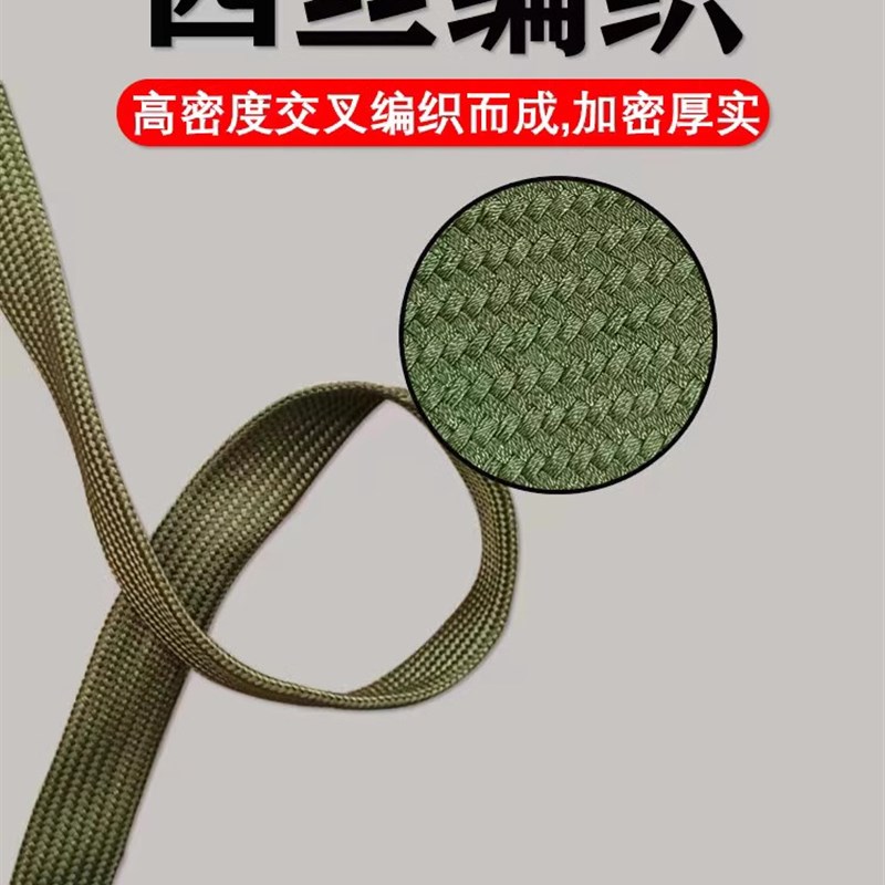 锦纶军绿色阻燃编织网管电线电缆保护套管耐磨耐高温伸缩蛇皮网套