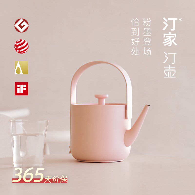汀家汀壶电水壶家用便携式烧水壶泡茶专用2025新款家用电热水壶