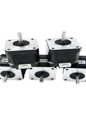 17HS4401步进电机套装1.7A混合式SL42STH40-1684A精密直流高精度