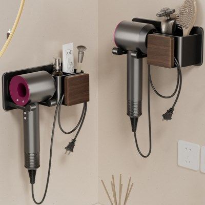 吹风机置物架免打孔家用壁挂卫生间厕所风筒放置支架电吹风机挂架,家庭/个人清洁工具,吹风机置物架,淘宝优惠券,粉丝福利购,淘宝优惠卷
