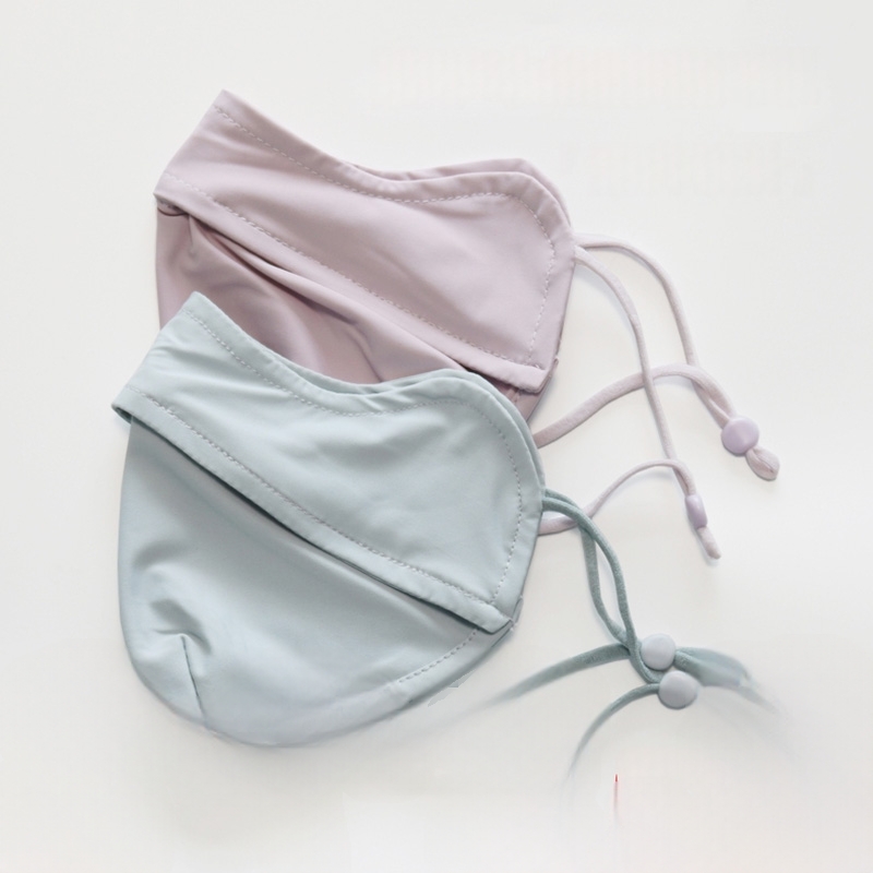 防晒口罩女防紫外线高颜值冰丝遮阳全脸面罩护眼角夏季薄款透气